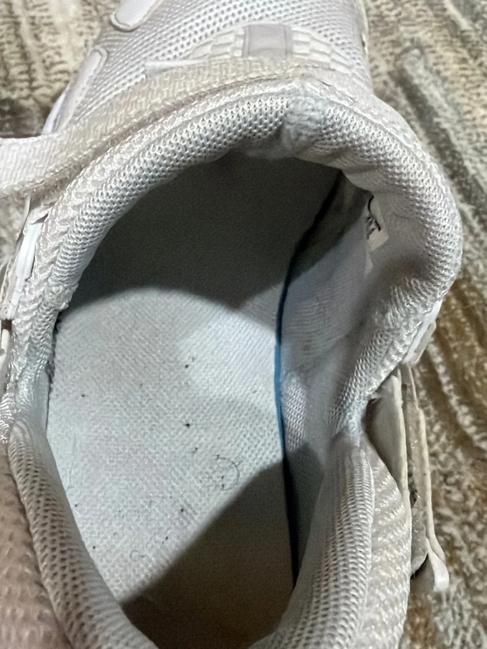 Jordan Men's White Cream Slip-On Sneakers